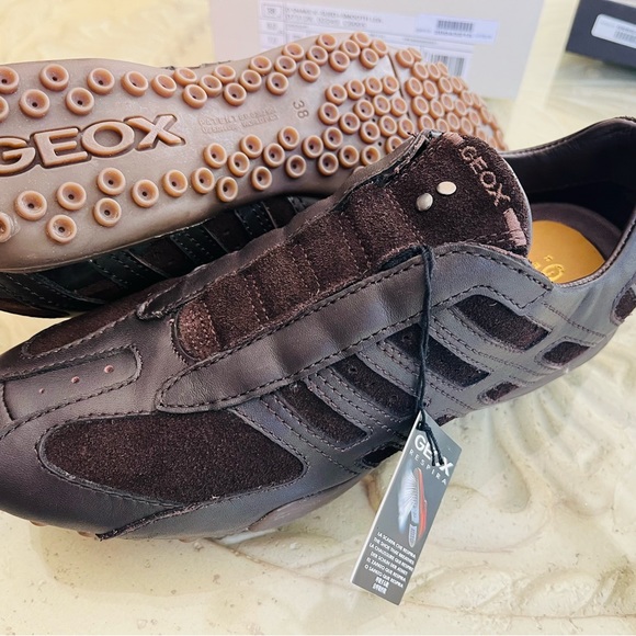NEW! Geox suede sneakers, New - Picture 4 of 7